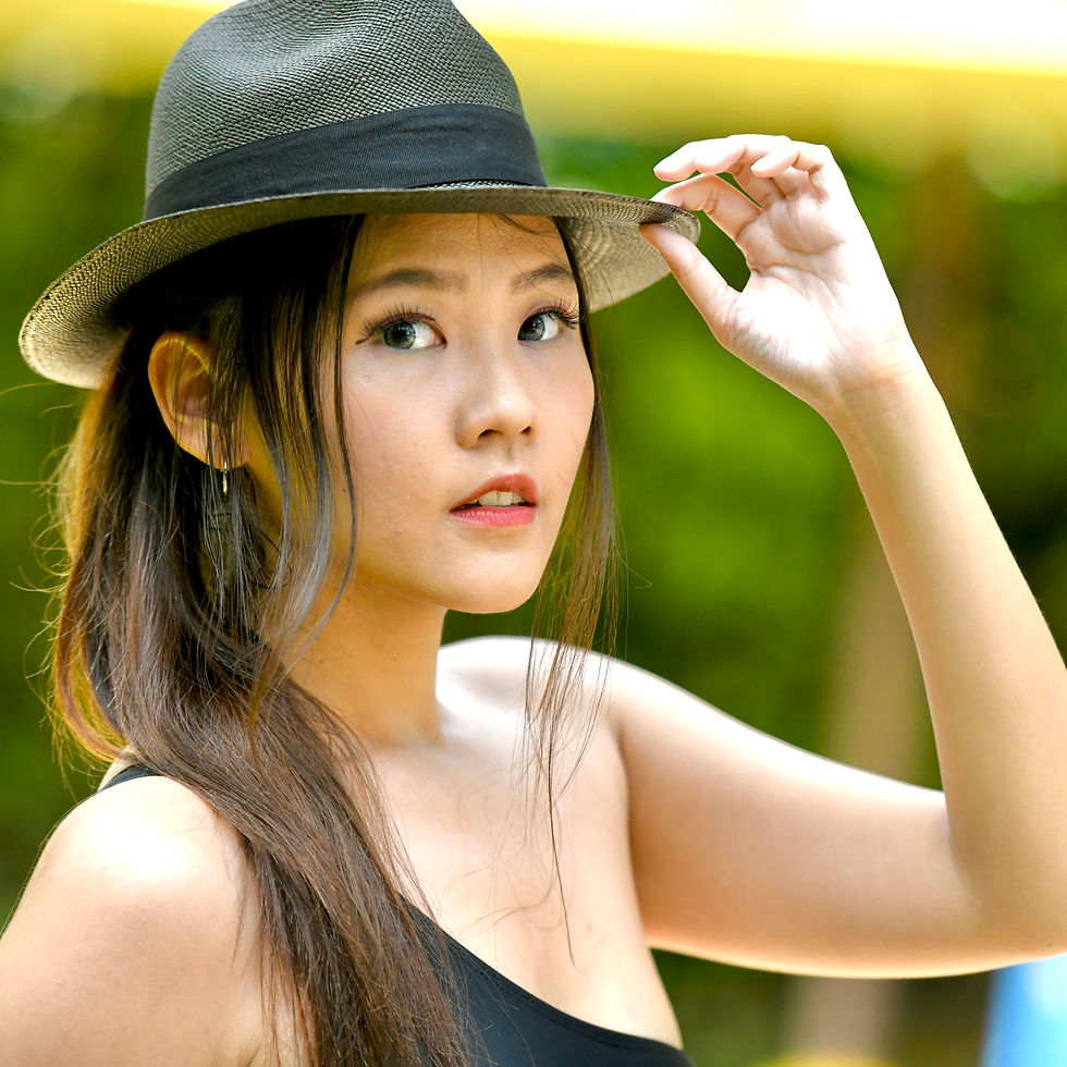 Thumbnail: Classic Panama Hat Black (S)