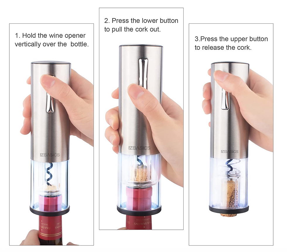 Thumbnail: Electric (Rechargeable) Automatic Wine Opener Set