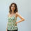 Thumbnail: Floral Green Shea Top