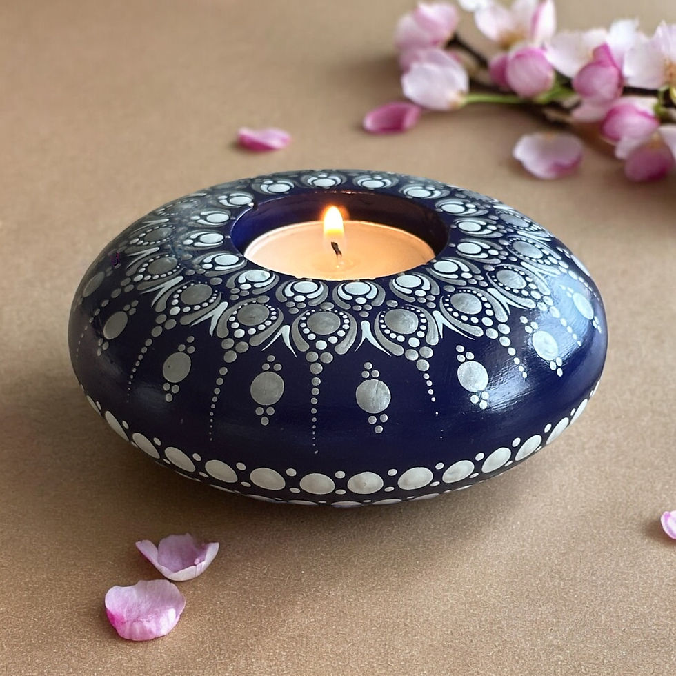 Thumbnail: Mandala Ceramic Diya