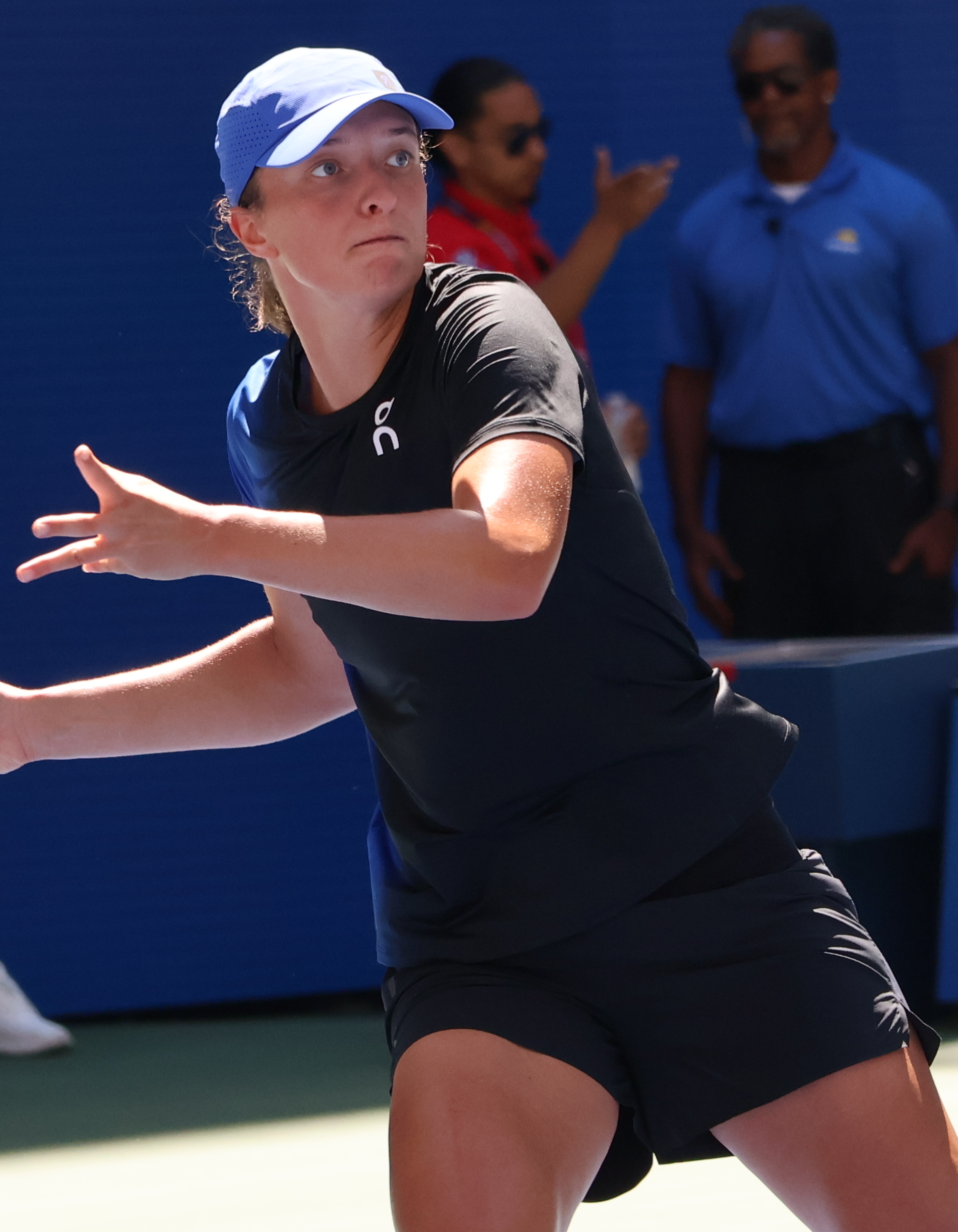 Iga Świątek beim Training vor den US Open, 2023
