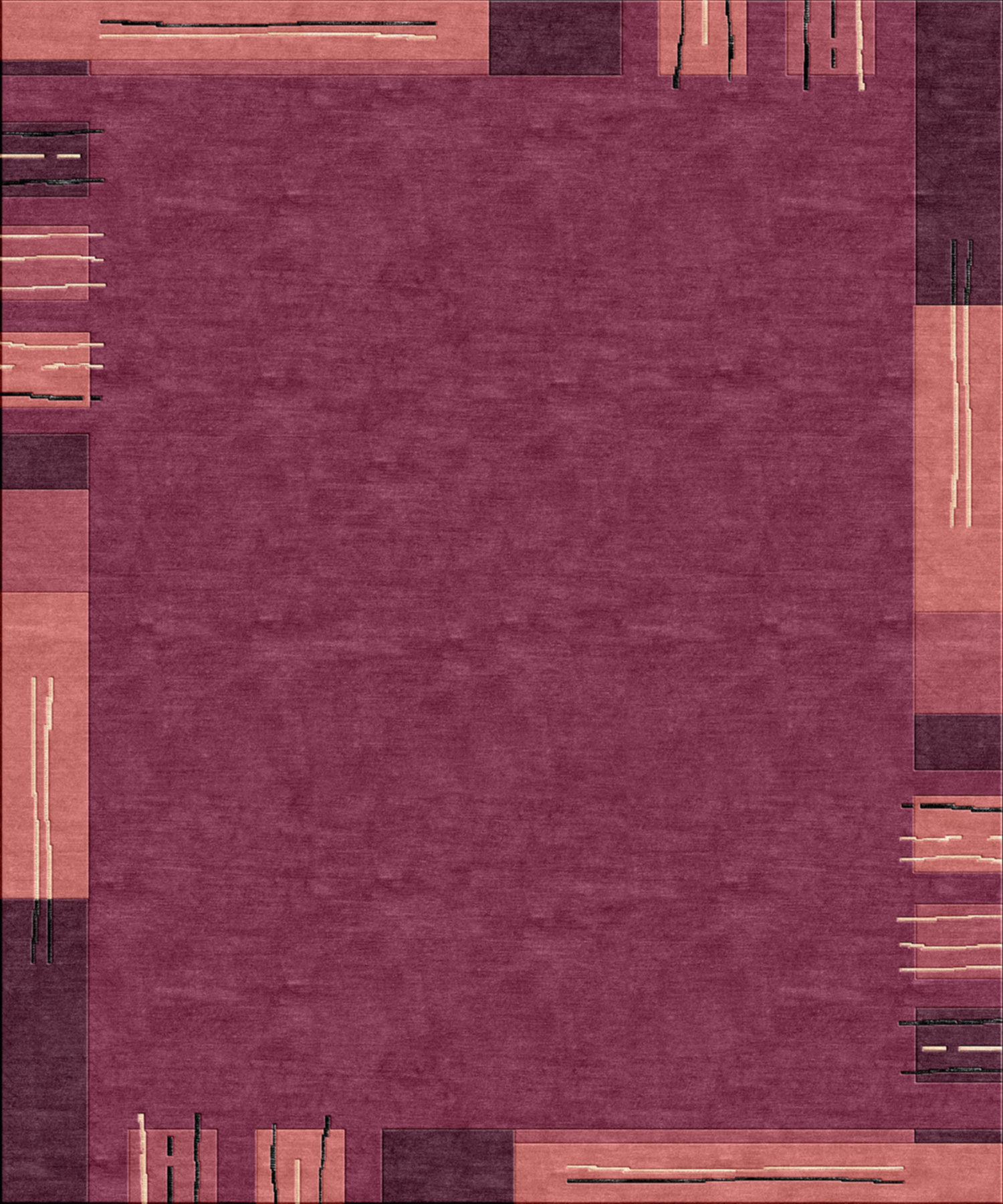 HAND-KNOTTED RUG FROM NEPAL, 120 X 180 CM: Design: Gina
