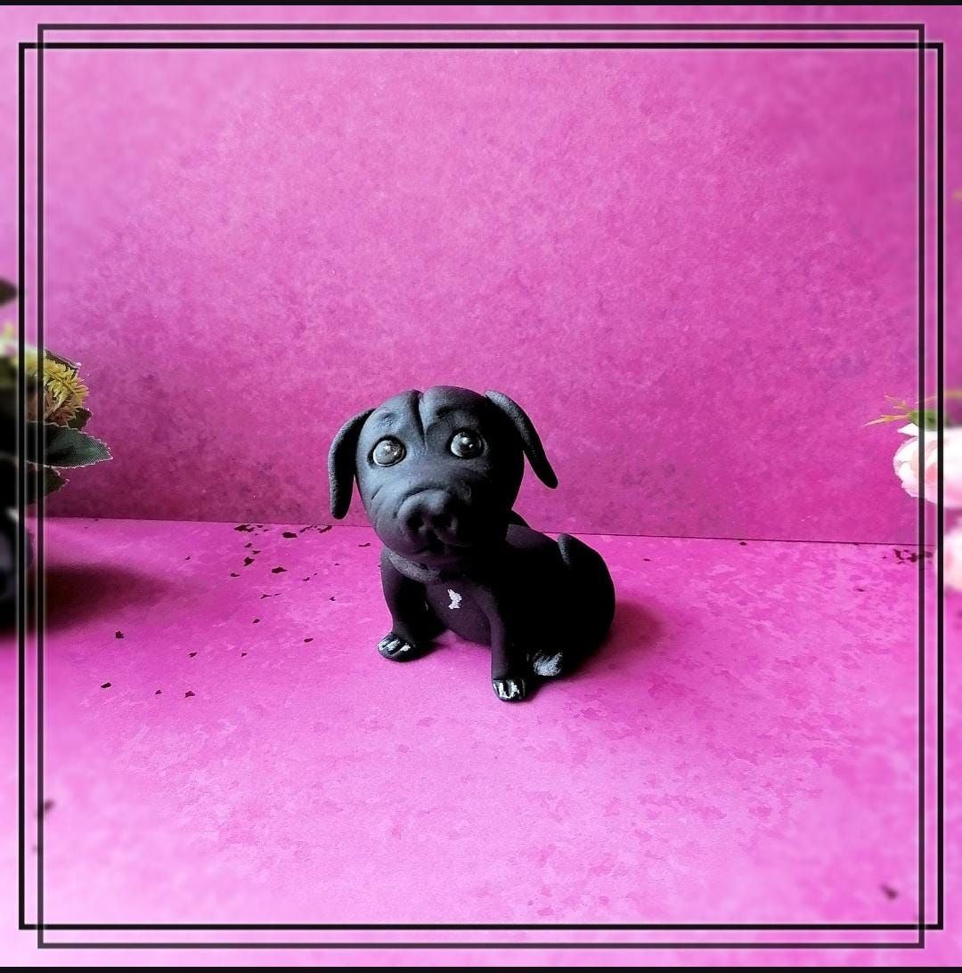 Hund Tortenfigur aus Fondant, TortenDekor