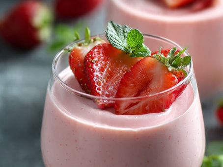 Erdbeer-Mousse-Creme
