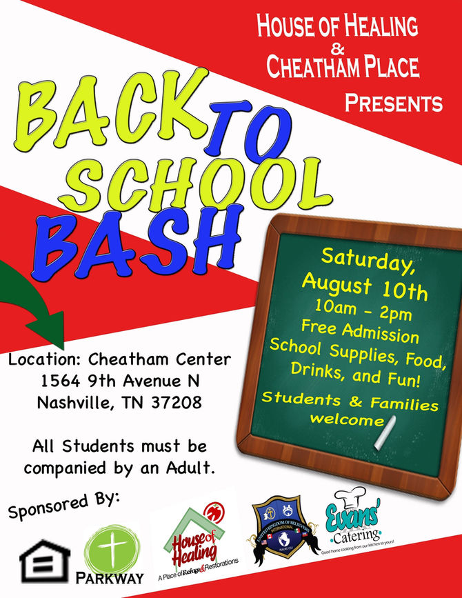 Back 2 School Bash