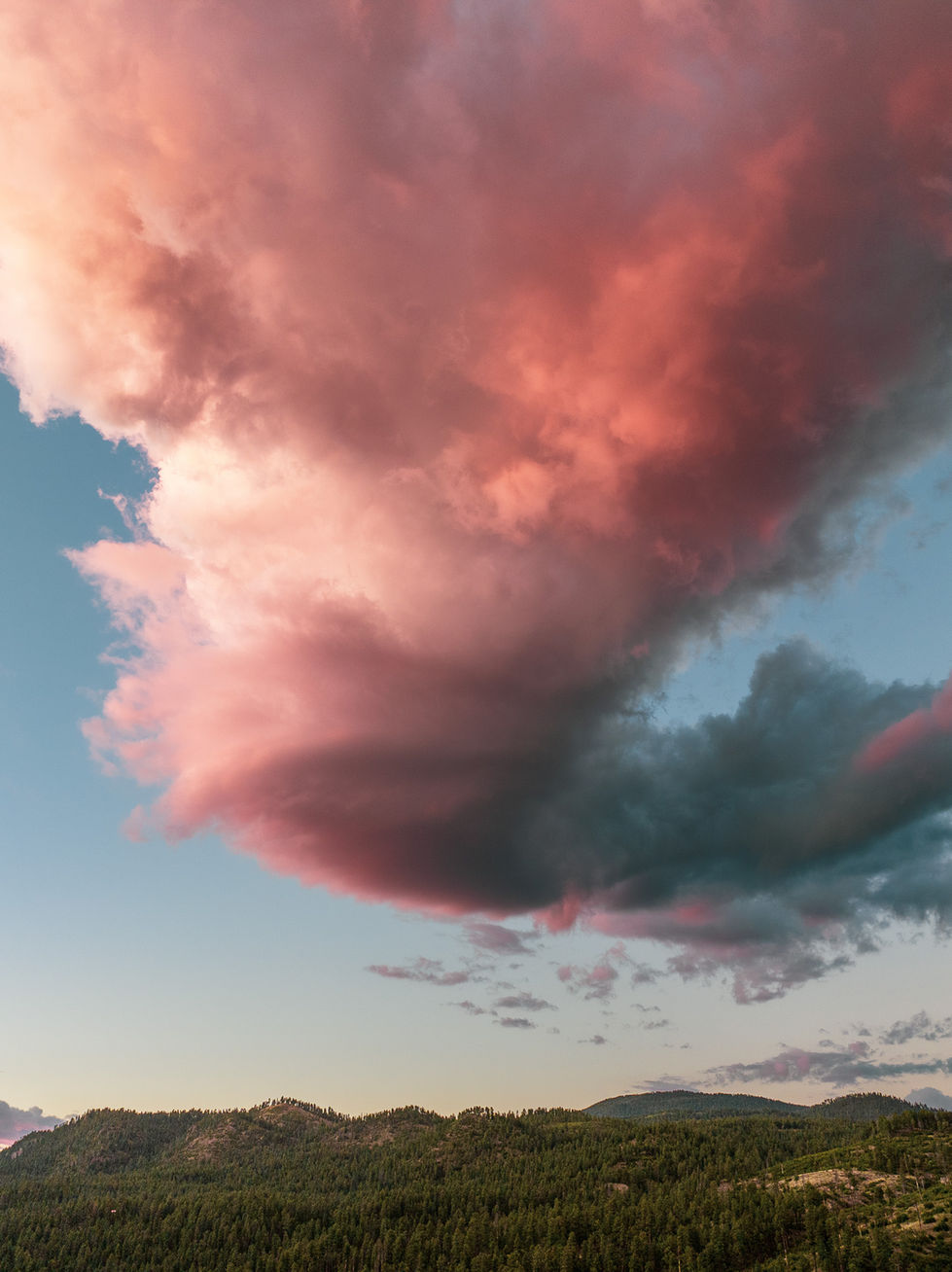 clouds during sunset