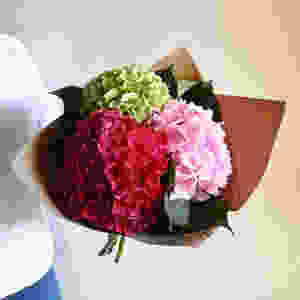 ramo de hortensias