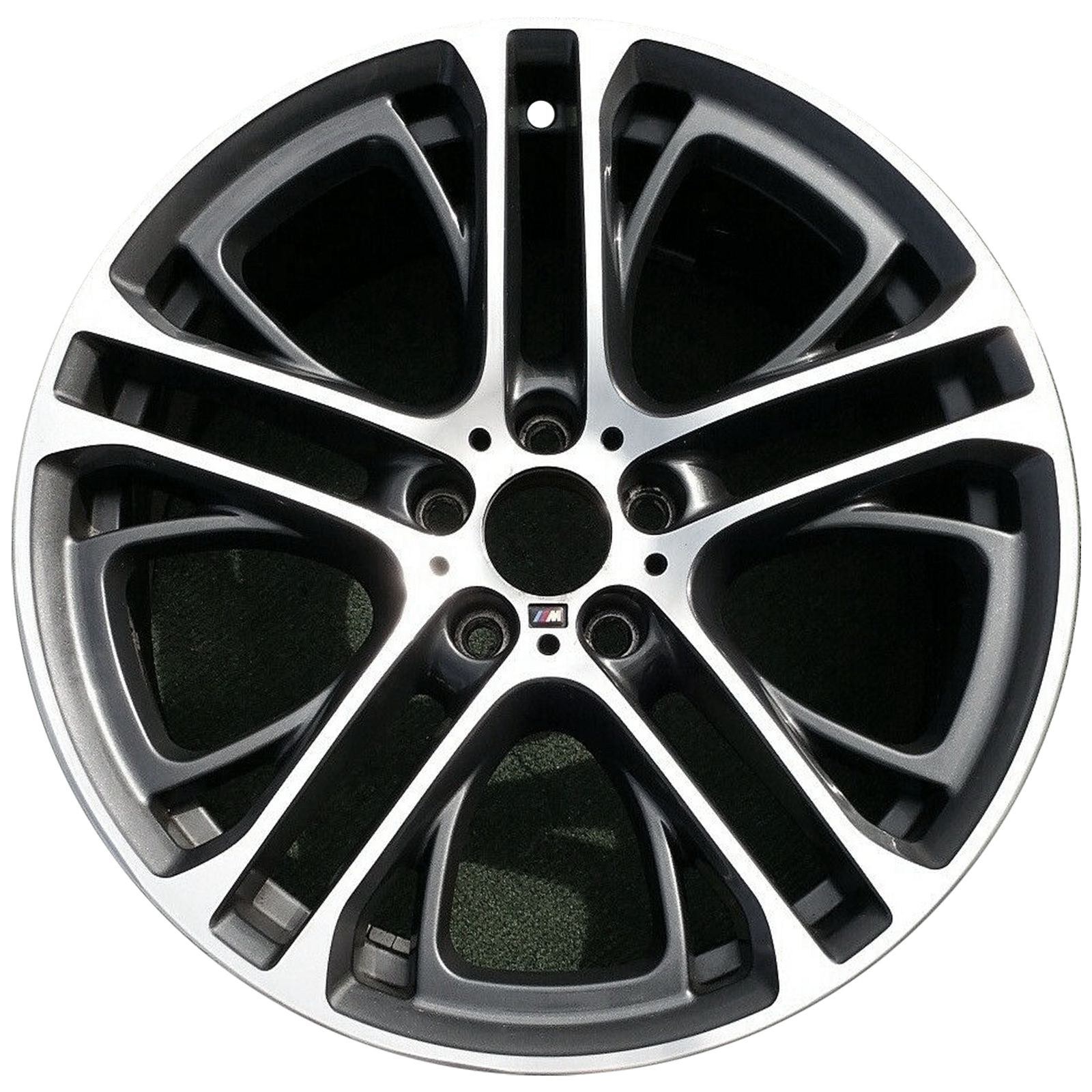 20" 2011-2018 BMW X3 X4 Machined Charcoal Rear Wheel 71487 Style 310