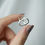 Thumbnail: Duo Oval Ring (Sterling Silver)