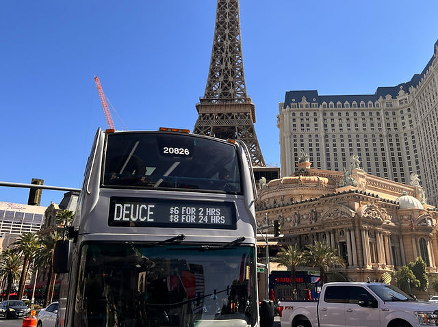 Deuce Bus R Sensor Deuce Las Vegas Route