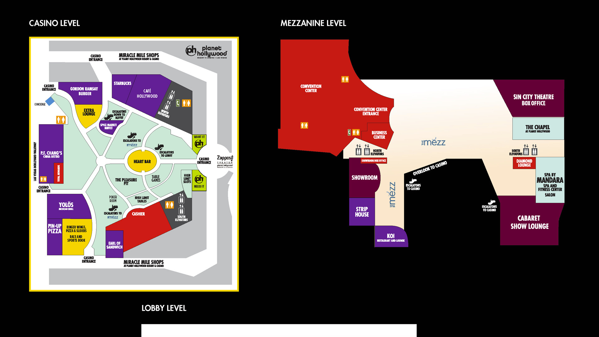 Planet Hollywood Map 2026 - Full Layout & Tips | Getawayk™