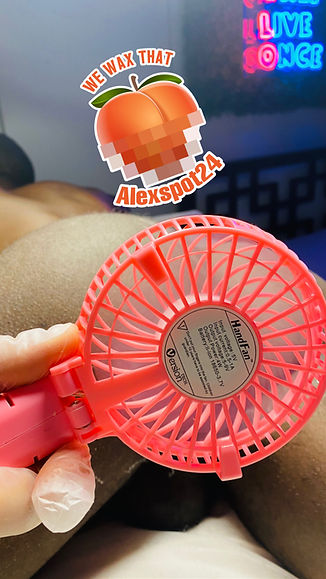 Wind Calming therapy during waxing for men at alexspot24 men spa Miami & NYC .JPG