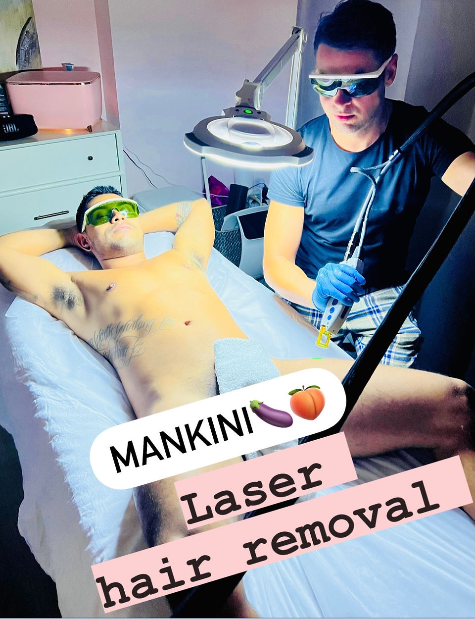 laser hair removal men by alex, penis balls sac laser hair removal