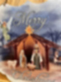 Thumbnail: Merry Christmas Nativity Sign - Fall Option for Back - PKUV2Nativity