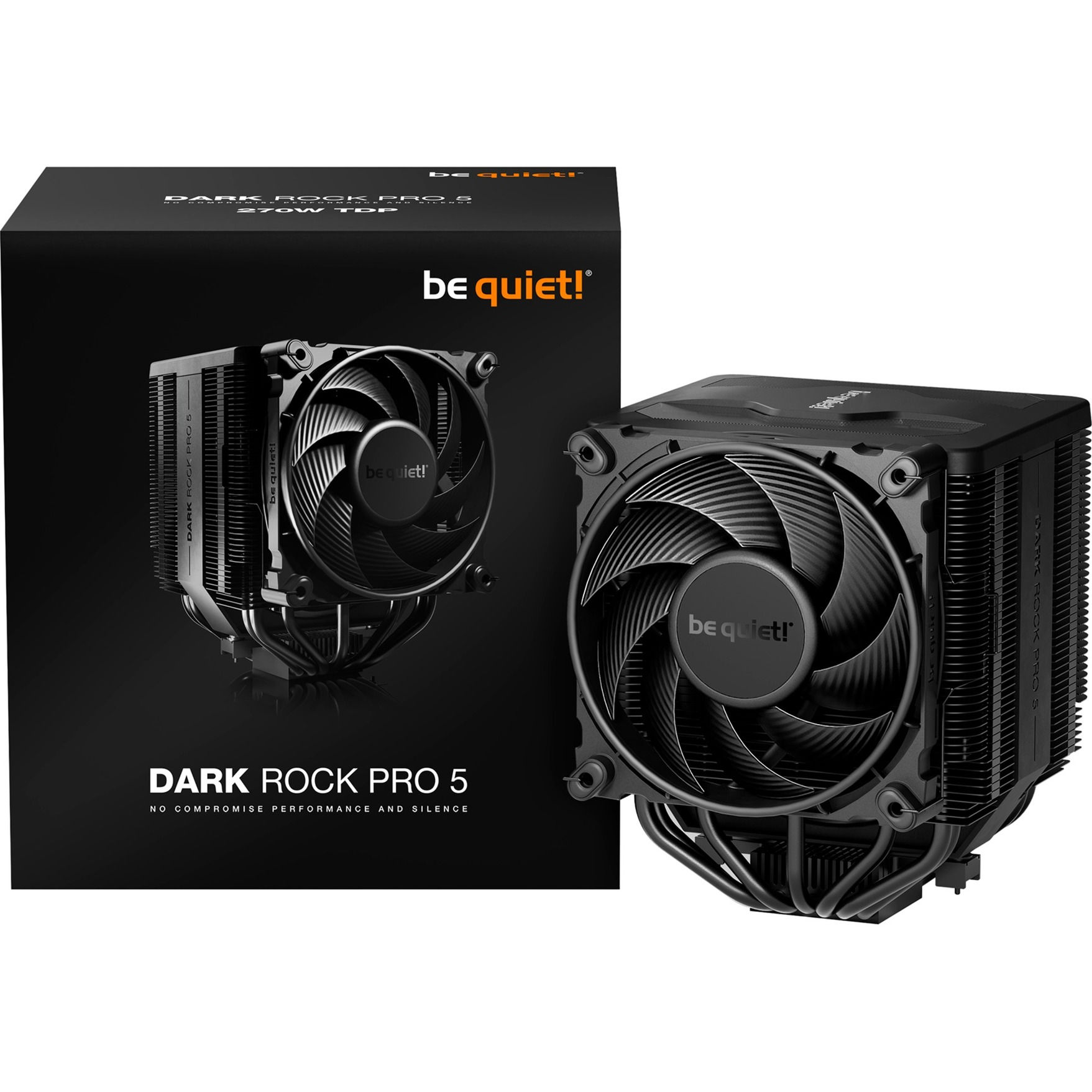 be quiet! Dark Rock Pro 5, CPU cooler (black)