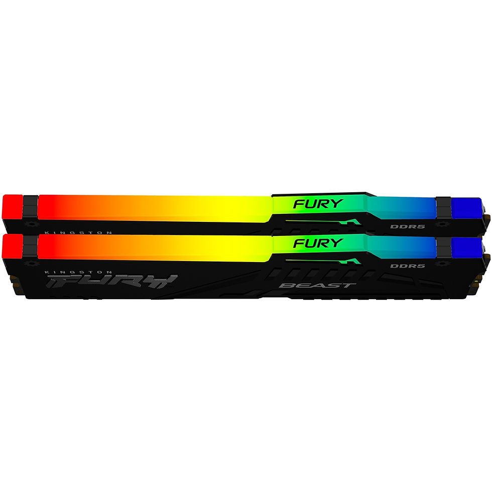 Thumbnail: Kingston FURY DIMM 64GB DDR5-6000 Kit Memory(KF560C36BBEAK2-64, Beast RGB, EXPO)