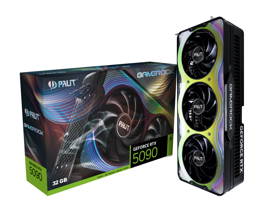 PALIT NVIDIA GeForce RTX 5090 32GB GAMEROCK Graphics Card