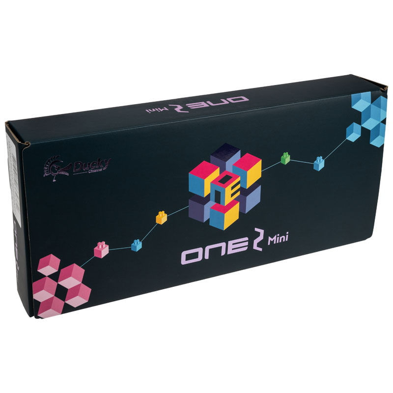 Thumbnail: Ducky One 2 Mini Gaming Keyboard, MX-Brown, RGB-LED, black (US)