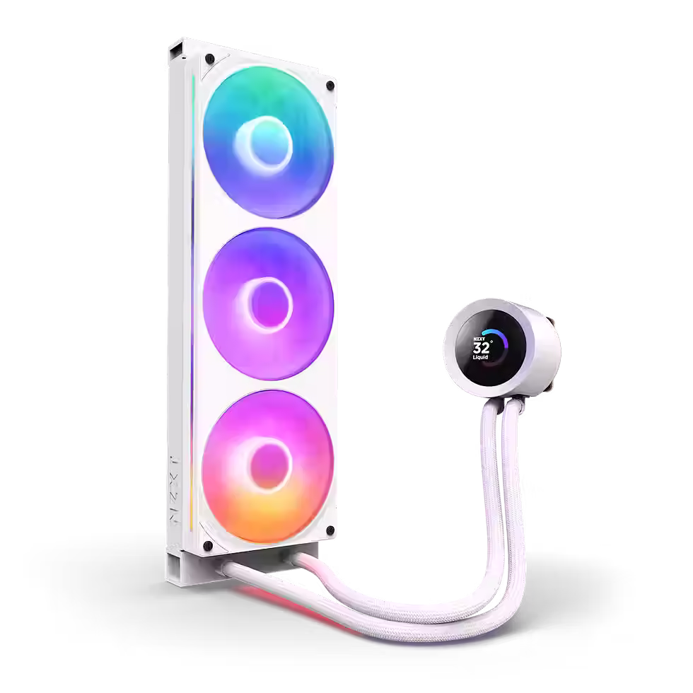 Thumbnail: NZXT Kraken Plus 360 V2 RGB white | AiO water cooling