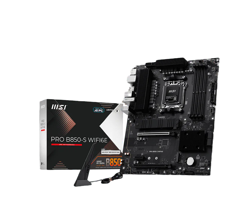 MSI PRO B850-S WIFI6E Mainboard Sockel AM5