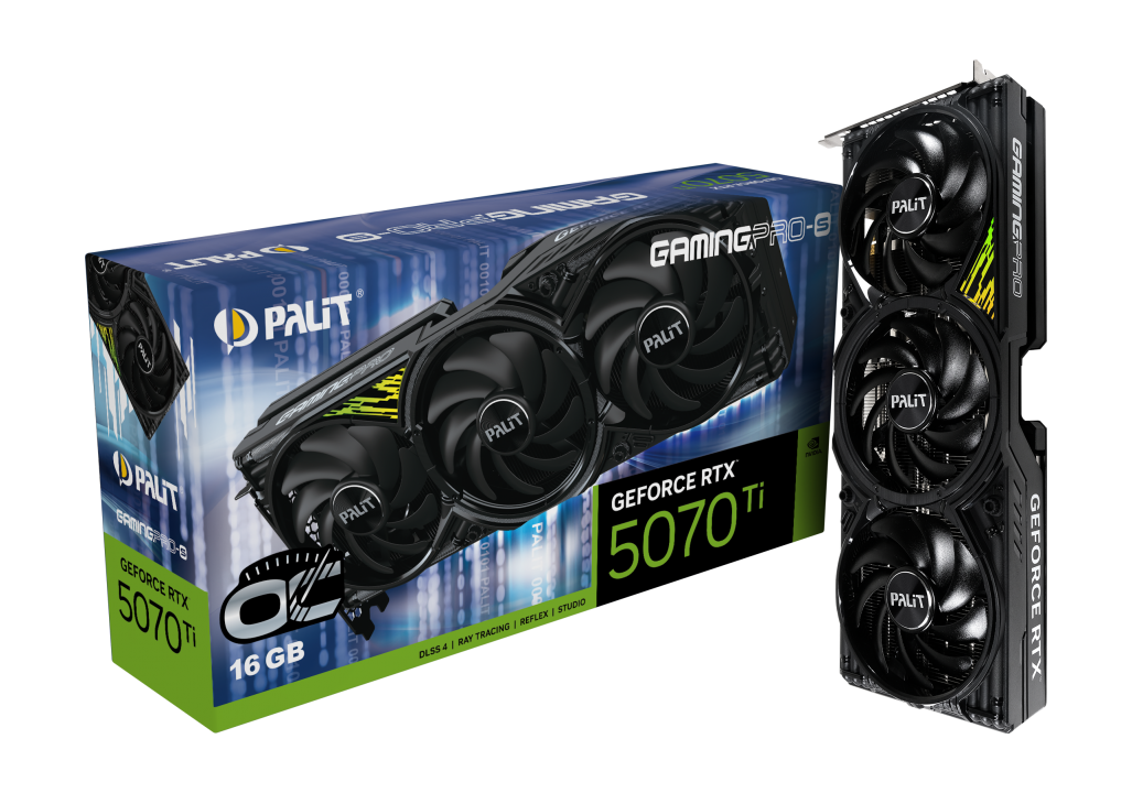 Palit GeForce® RTX 5070 TI 16GB GamingPro-S