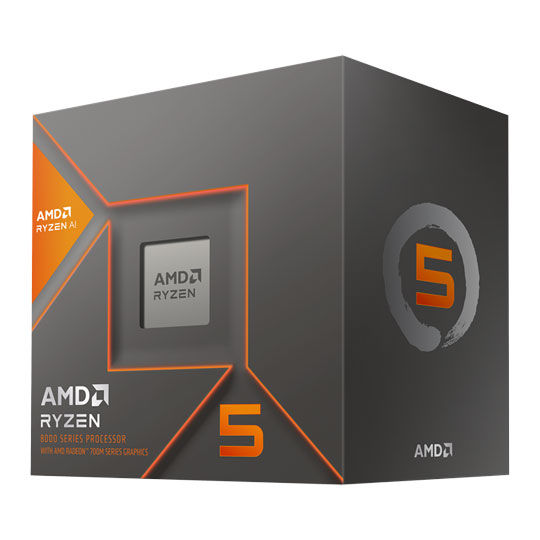 AMD Ryzen™ 5 8500G, AM5, Zen 4, 6 Core, 12 Thread, 3.7GHz, 5.0GHz Turbo