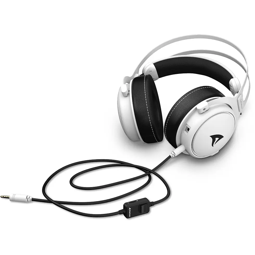 Sharkoon Skiller SGH50, headset (white, 3.5 mm jack)