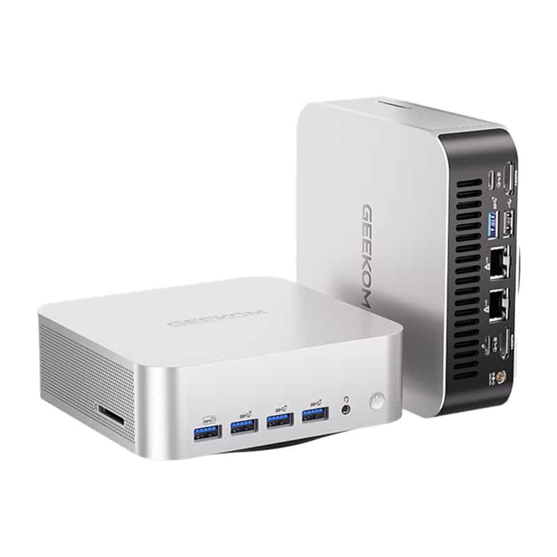 GEEKOM A9MAX Mini PC AMD AI 9 HX 370 32GB 1TB + Win 11 Pro