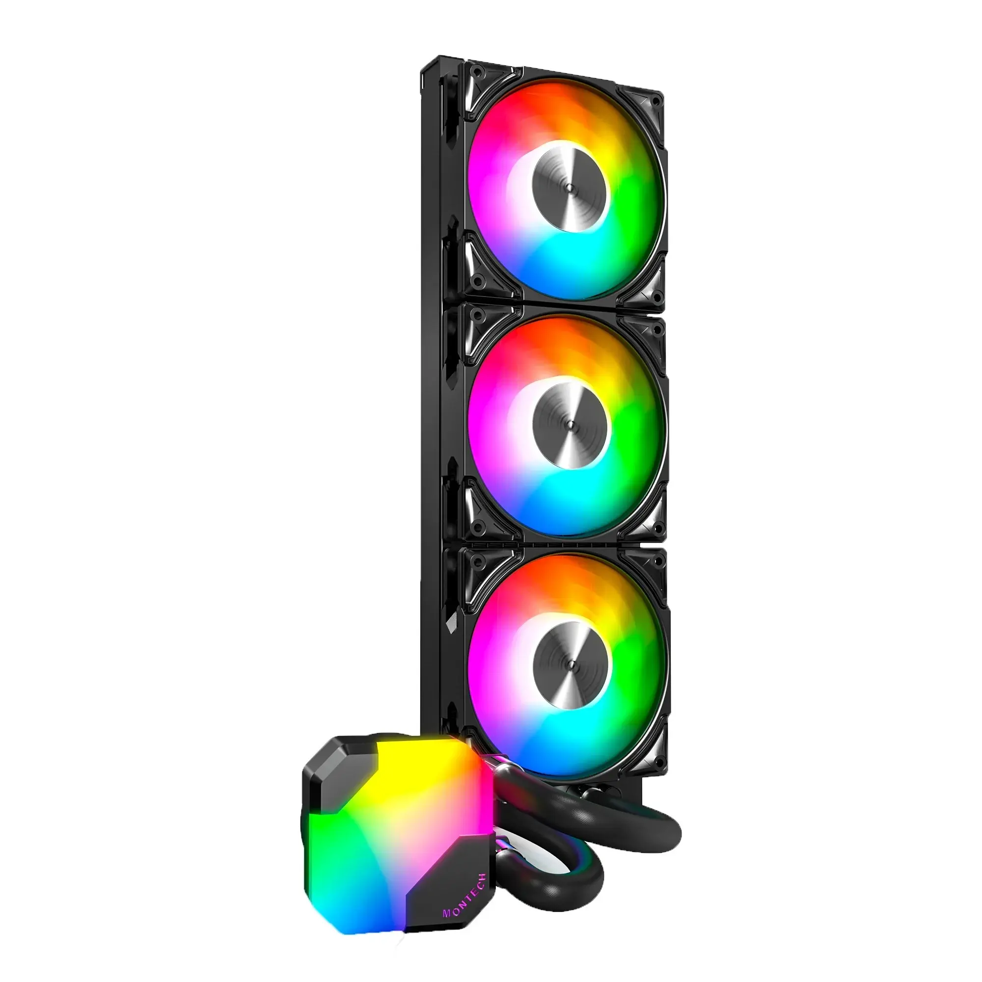 Montech Hyper Flow ARGB AIO water cooling, black - 360mm