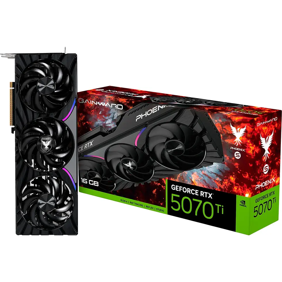 Gainward GeForce RTX 5070 Ti Phoenix-S (DLSS 4, 3x DisplayPort, 1x HDMI 2.1)