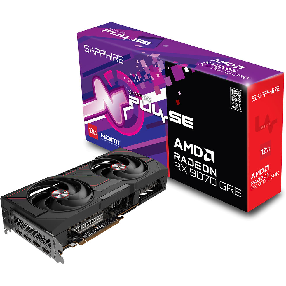 SAPPHIRE Radeon RX 9070 GRE Pulse Gaming OC