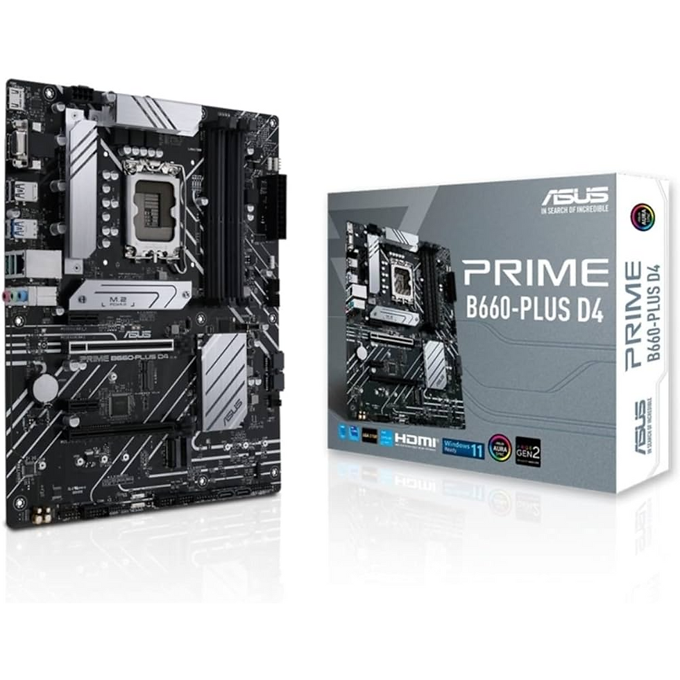 ASUS PRIME B660-PLUS D4, motherboard