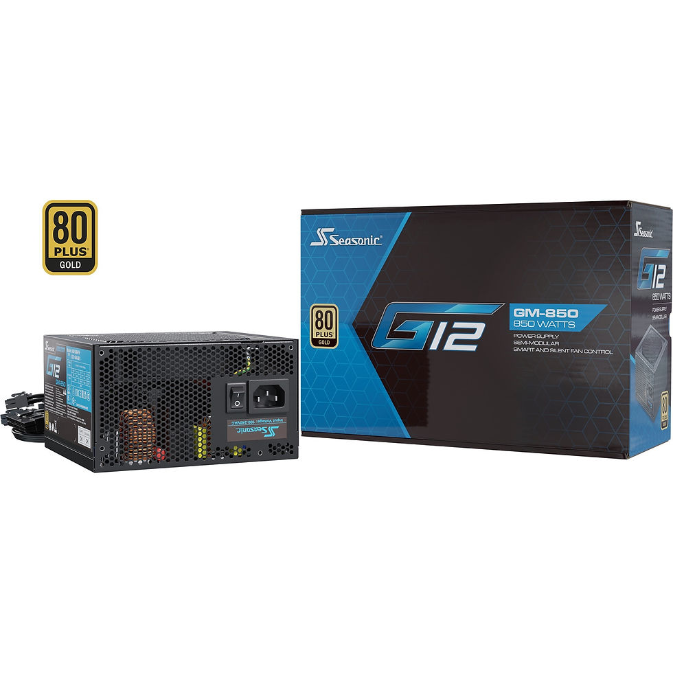 Seasonic G12 GM-850, PC power supply (850 watts)