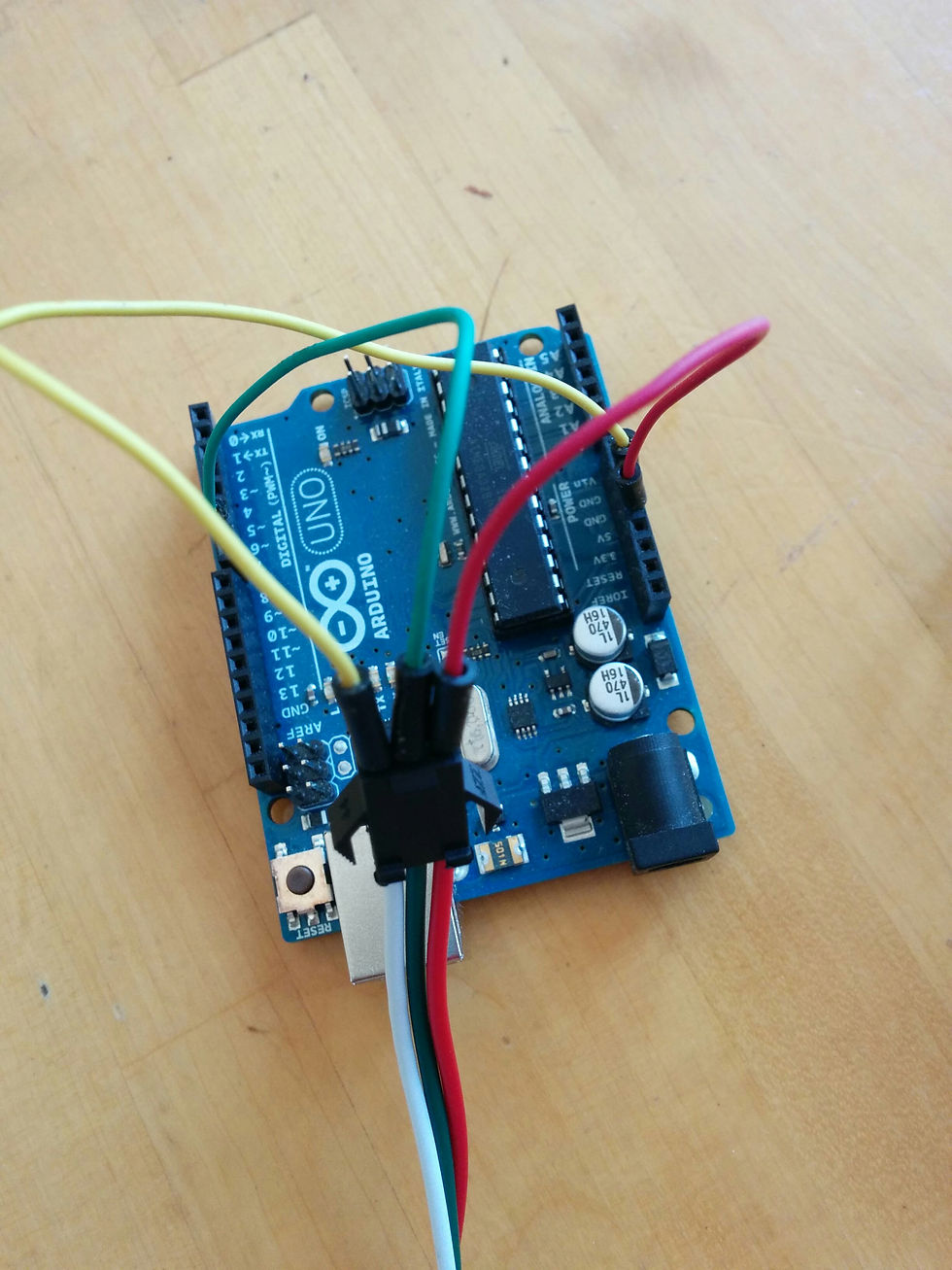 Arduino used to connect GRIDI