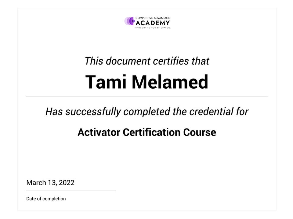pendo certificate