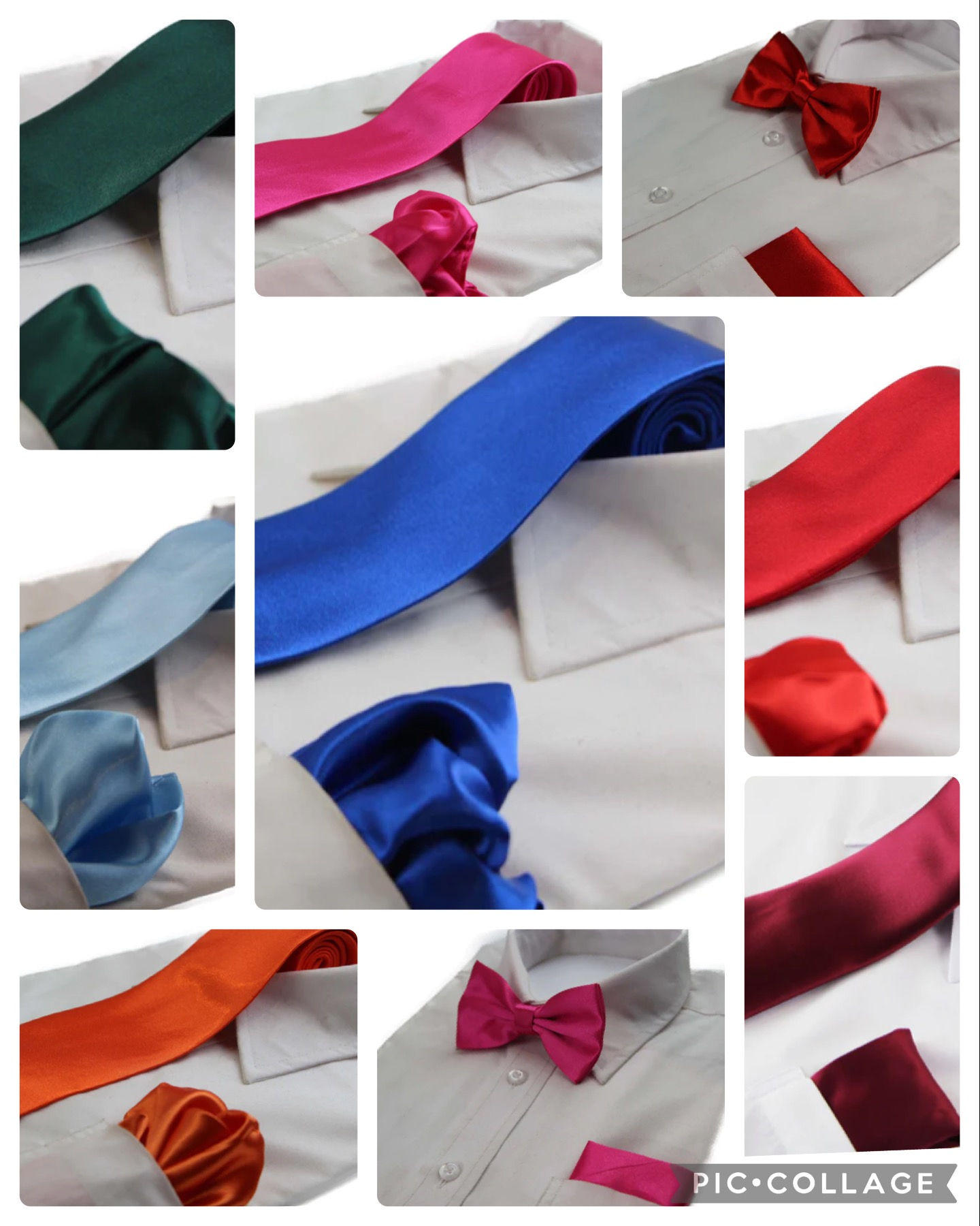 Ties/Bow Ties and Pocket Squares