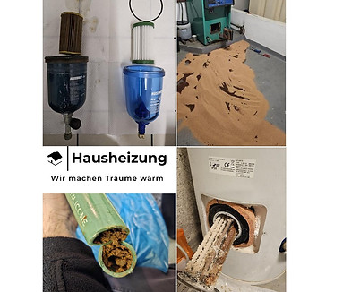 Servicearbeiten Boiler Entkalkung Reinigung