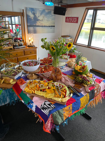 Scrumptious lunch on Port AdVenture Cruises Port Macquarie 