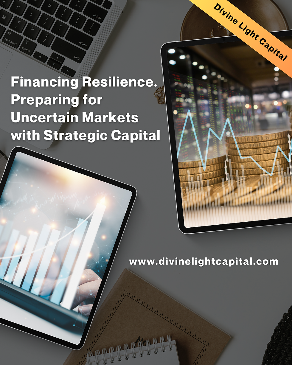 Financing Resilience. Preparing for Uncertain Markets with Strategic Capital