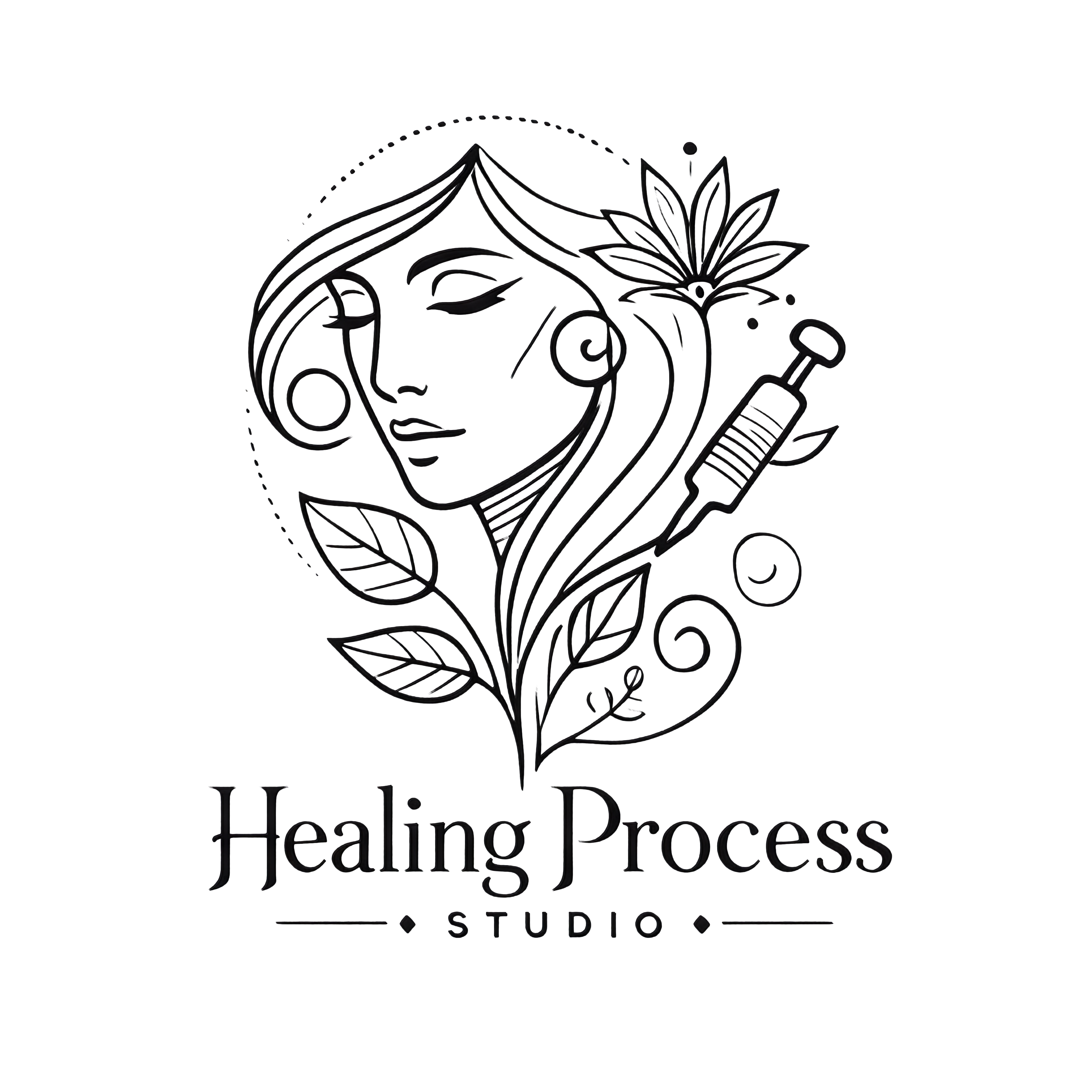 Healing Process Studio logo medical tattooing Georgetown TX