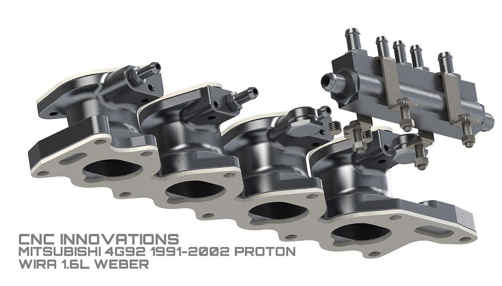 Thumbnail: MITSUBISHI 4G92 1991-2002 PROTON WIRA 1.6L WEBER Adapter