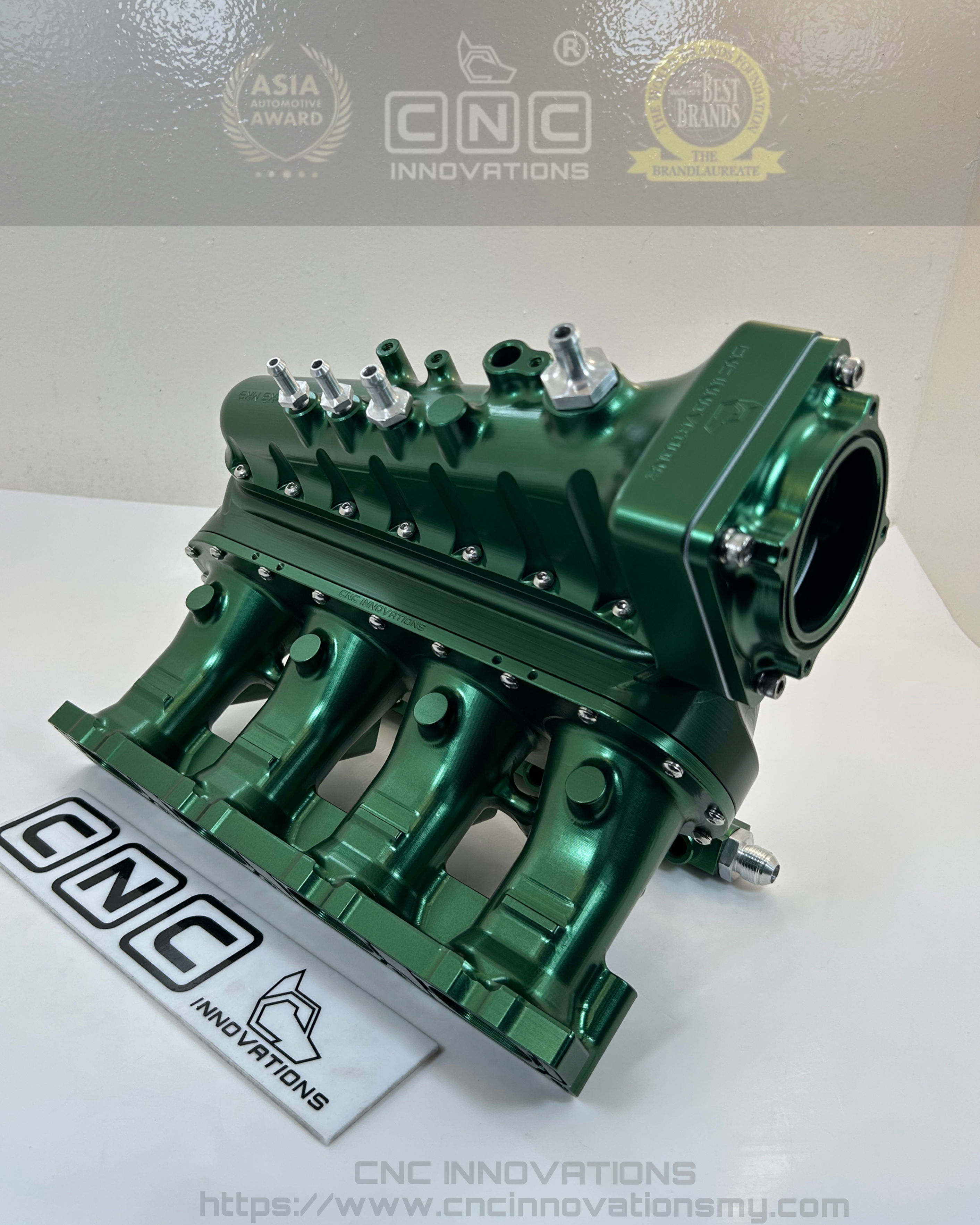 VW & AUDI 2.0 FSI TSI MK5 MK6 EA113 EA888 DUAL PLENUM BILLET INTAKE MANIFOLD (O