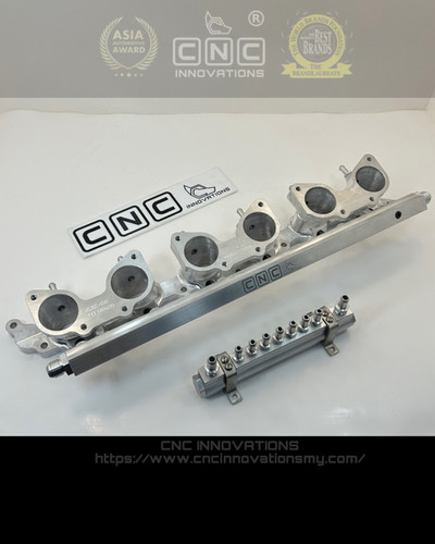 TOYOTA 2JZ-GE TO RB26 ITB ADAPTER | CNC INNOVATIONS