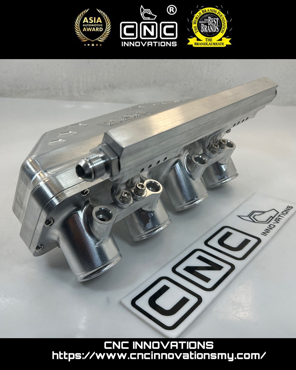 Thumbnail: SUZUKI HAYABUSA GEN 1 GSX1300R ID43MM OD50MM RUNNER BILLET INTAKE MANIFOLD