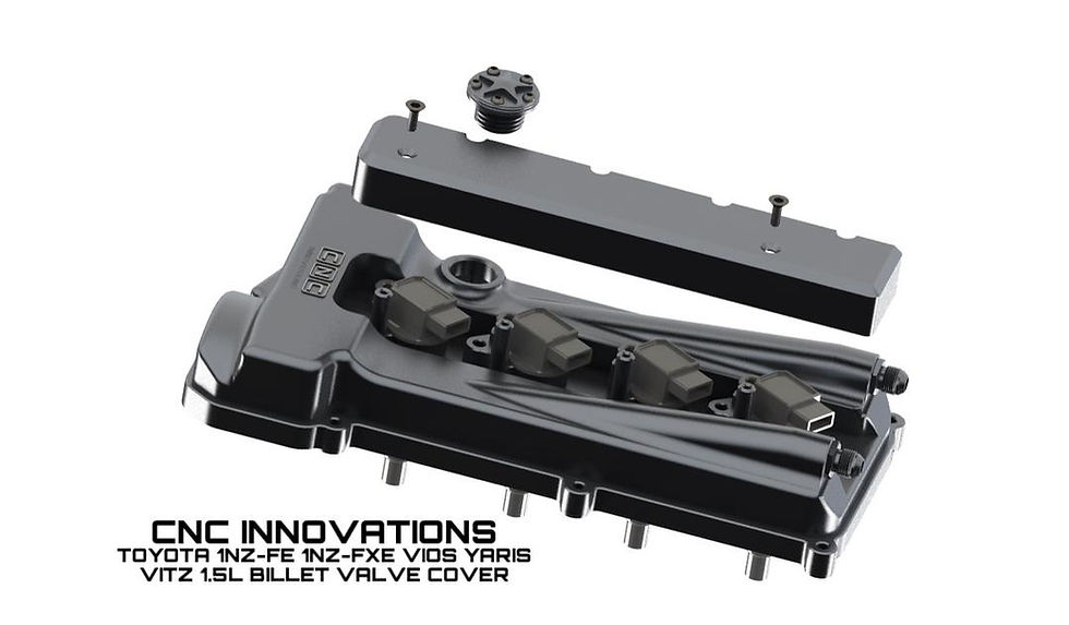 Thumbnail: TOYOTA 1NZ 1NZ-FE 1NZ-FXE VIOS YARIS VITZ 1.5L BILLET VALVE COVER