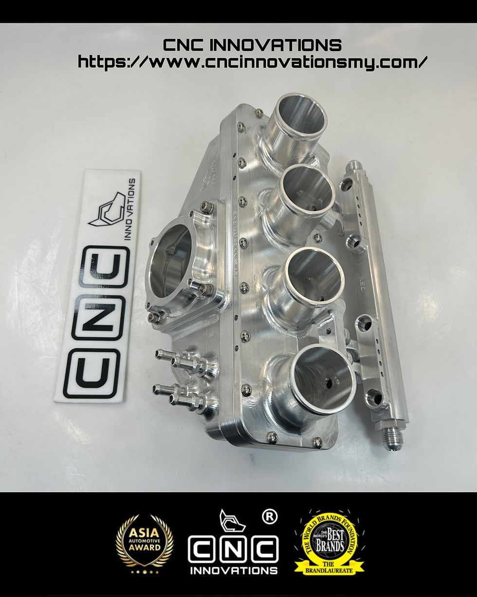 Thumbnail: SUZUKI HAYABUSA GEN 1 GSX1300R ID43MM OD50MM RUNNER BILLET INTAKE MANIFOLD