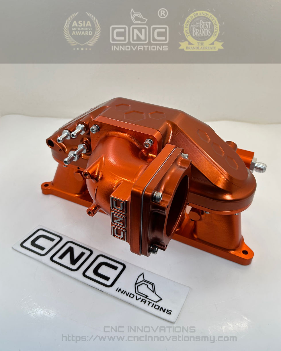 Thumbnail: MAZDA MPS MAZDASPEED 3 & 6 L3 L3-VDT MZR BILLET STRAM DESIGN INTAKE MANIFOLD ( O