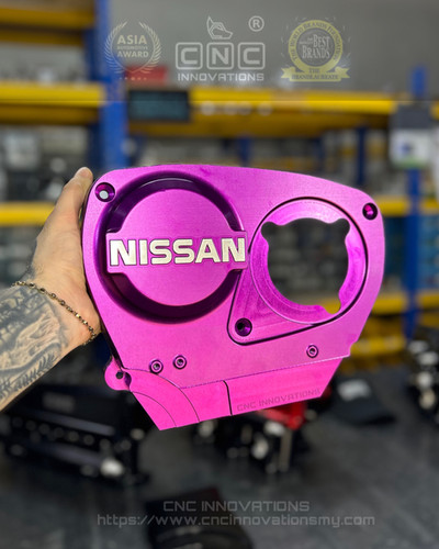 NISSAN RB25 VCT R32 R33 GTS FOR RB25 VALVE COVER BILLET FRONT