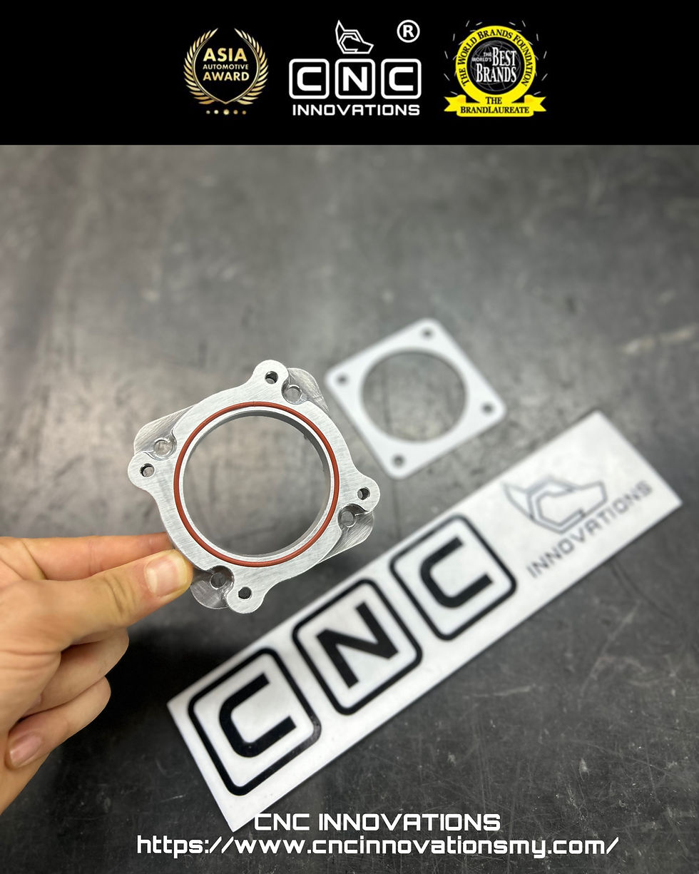 Thumbnail: CC60MM ID60MM TO CC63.5MM ID60MM THROTTLE BODY ADAPTER
