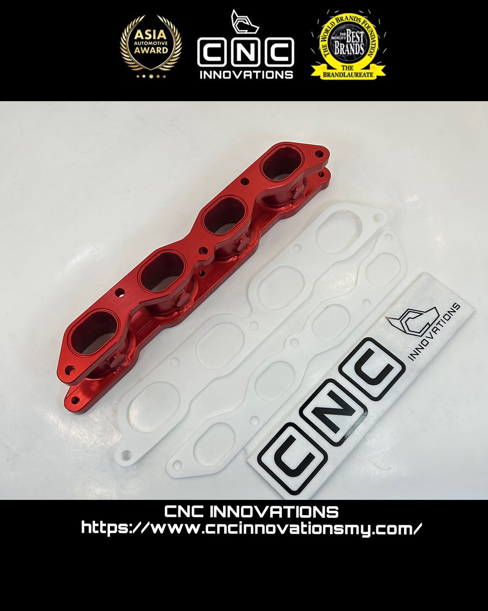 Thumbnail: TOYOTA 2ZZ 2ZZ-GE INTAKE MANIFOLD ON 1NZ 1NZ-FE ENGINE BILLET ADAPTER